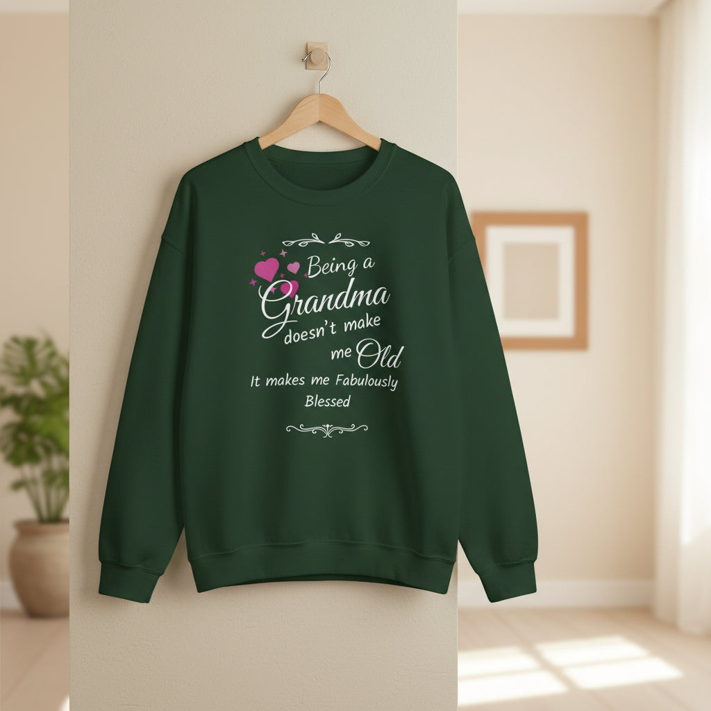 Doesn't Make Me Old, Makes Me Fabulously Blessed Grandma Shirt - Funny & Heartfelt Gift for Nana, Gigi, Lola