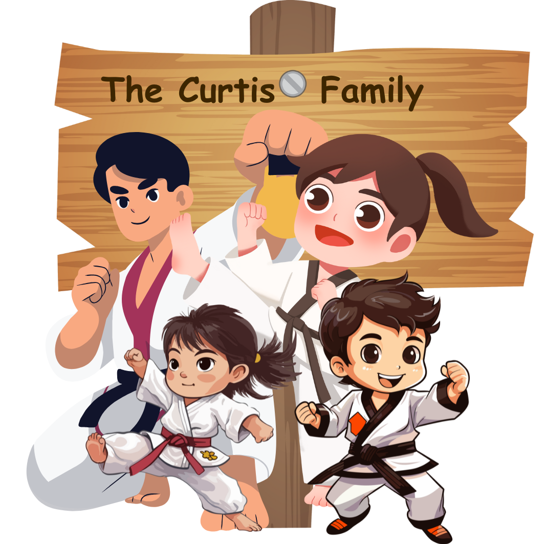 Personalized Karate Kid Acrylic Ornament — Custom Name Taekwondo Keepsake